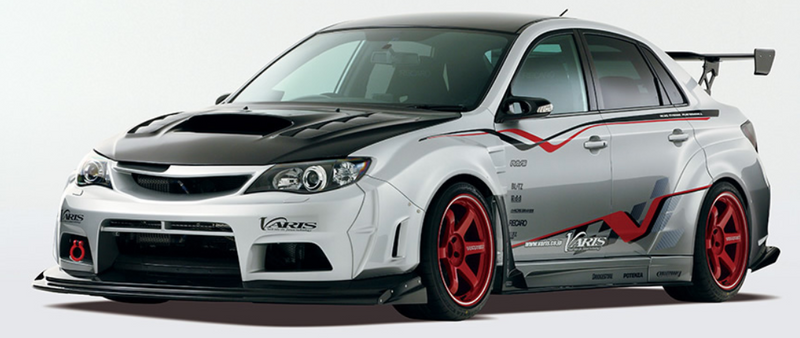 2008-2014 Subaru Impreza Gvb Grb Sti Vs Wide Body Ver. Front Bumper Accessories