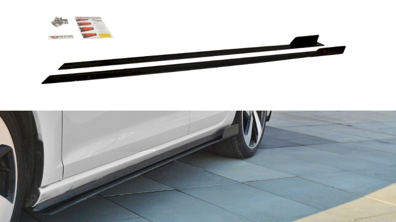 Racing Side Skirts Diffusers Vw Golf Gti 7.5 (2017-19)