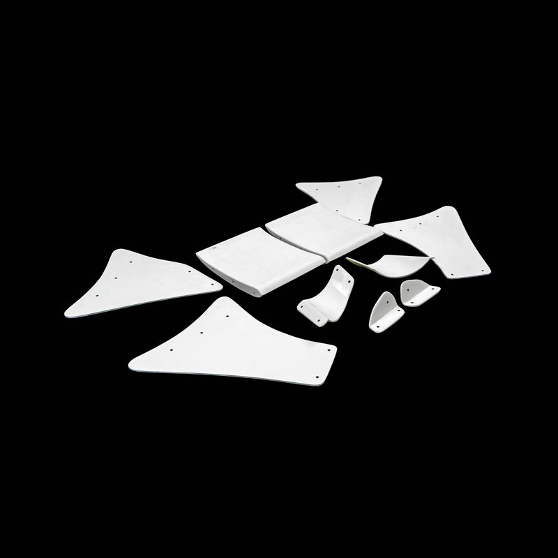 EG Civic Hatch Back RB Type 1.5 Rear Spoiler Extension - Carbonetics -2