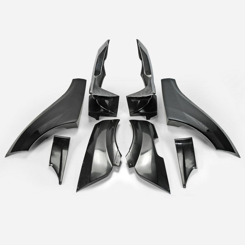 Copy Of 2008-2012 Mitsubishi Lancer Evolution X Vs Wide Body Version Rear Over Fender (6 Pcs)