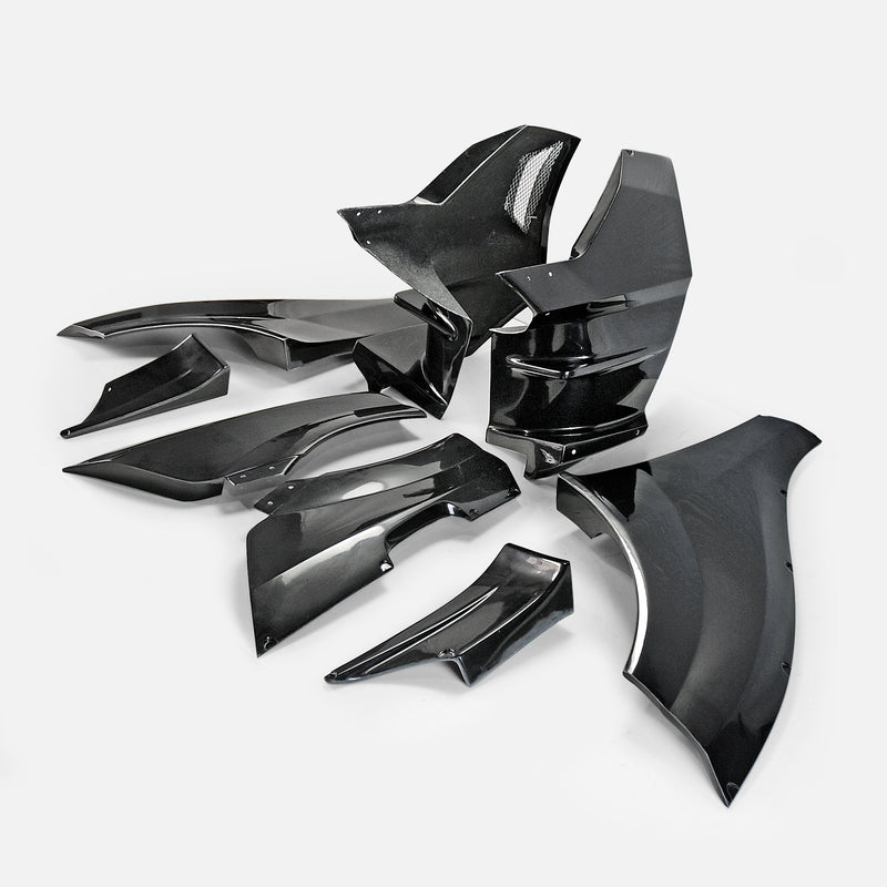 Copy Of 2008-2012 Mitsubishi Lancer Evolution X Vs Wide Body Version Rear Over Fender (6 Pcs)