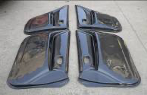 2008-2014 Subaru Impreza Grb Gvb Sti Front & Rear Door Panel Accessories