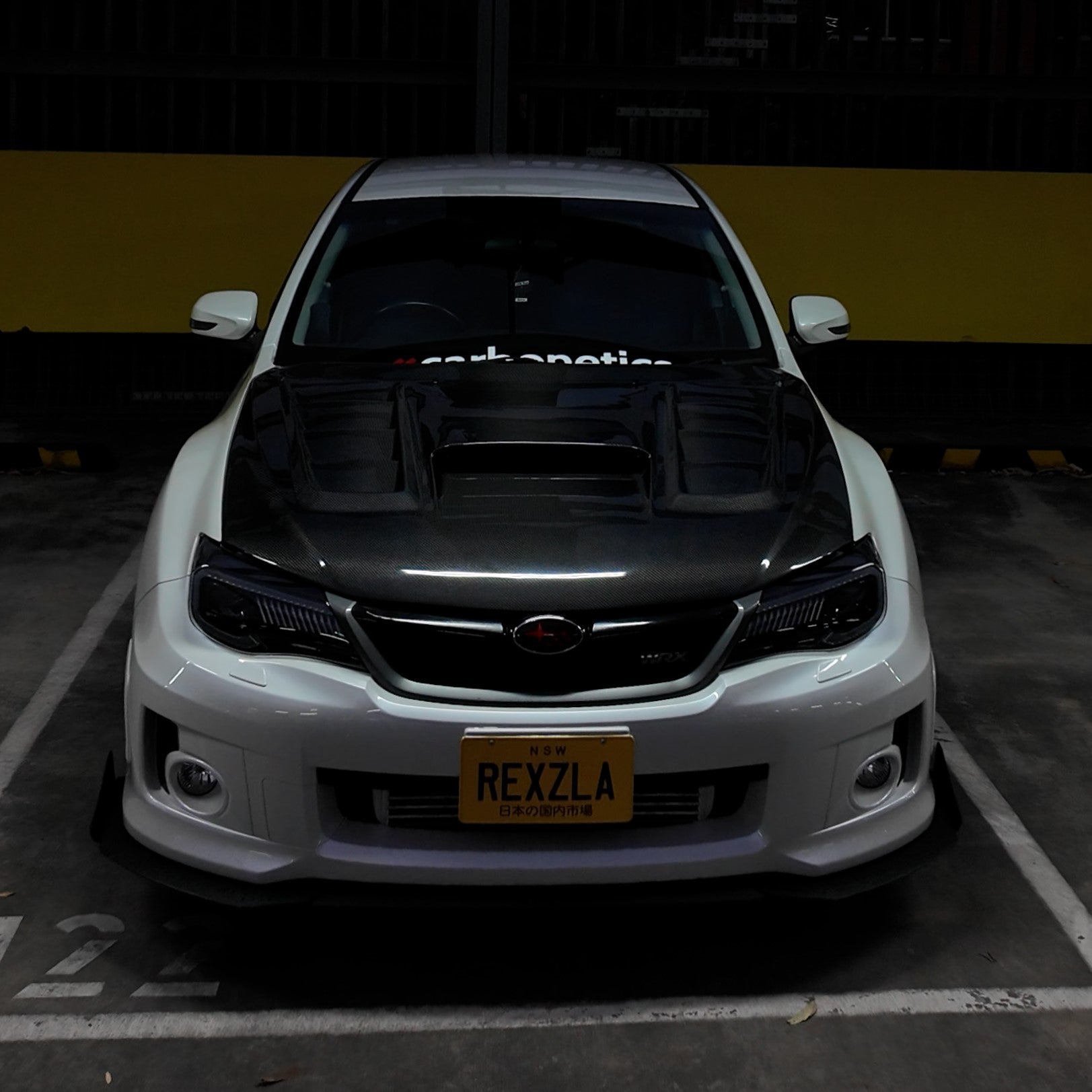 2008-2014 Subaru Impreza GRB GVB WRX/STI Varis V.2 Style Hood