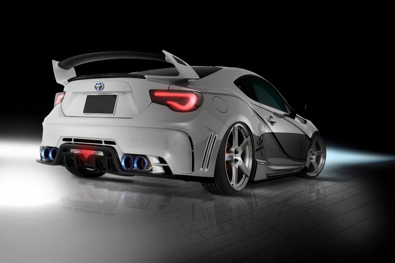 2012-2017 Gt86 Ft86 Zn6 Frs Brz Zc6 Tommykaira Rowen Rr Street Zero Style Rear Spoiler Accessories