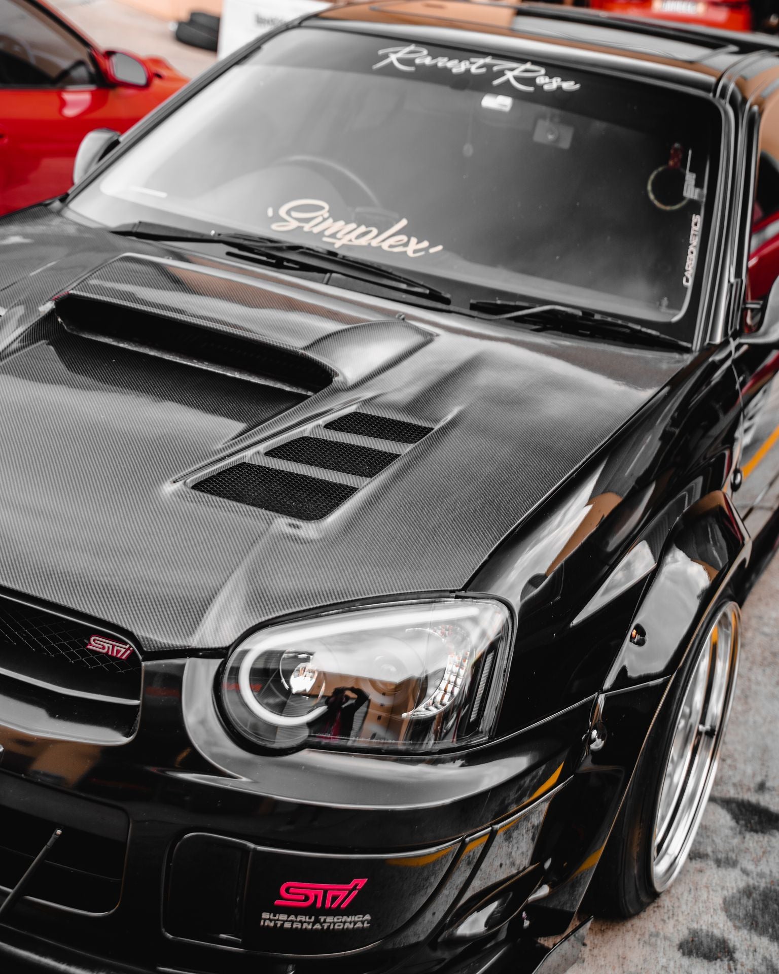 2002-2007 Subaru Impreza Wrx/sti 8Th Vs Hood Accessories