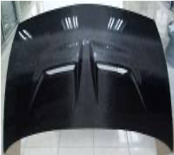 2006-2010 Honda Civic 4Dr Yc Style Hood(Jdm) Accessories