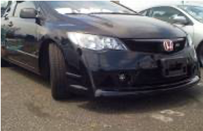 2006-2010 Honda Civic Jdm Oem Conversion Front Fender (Fit Only) Accessories