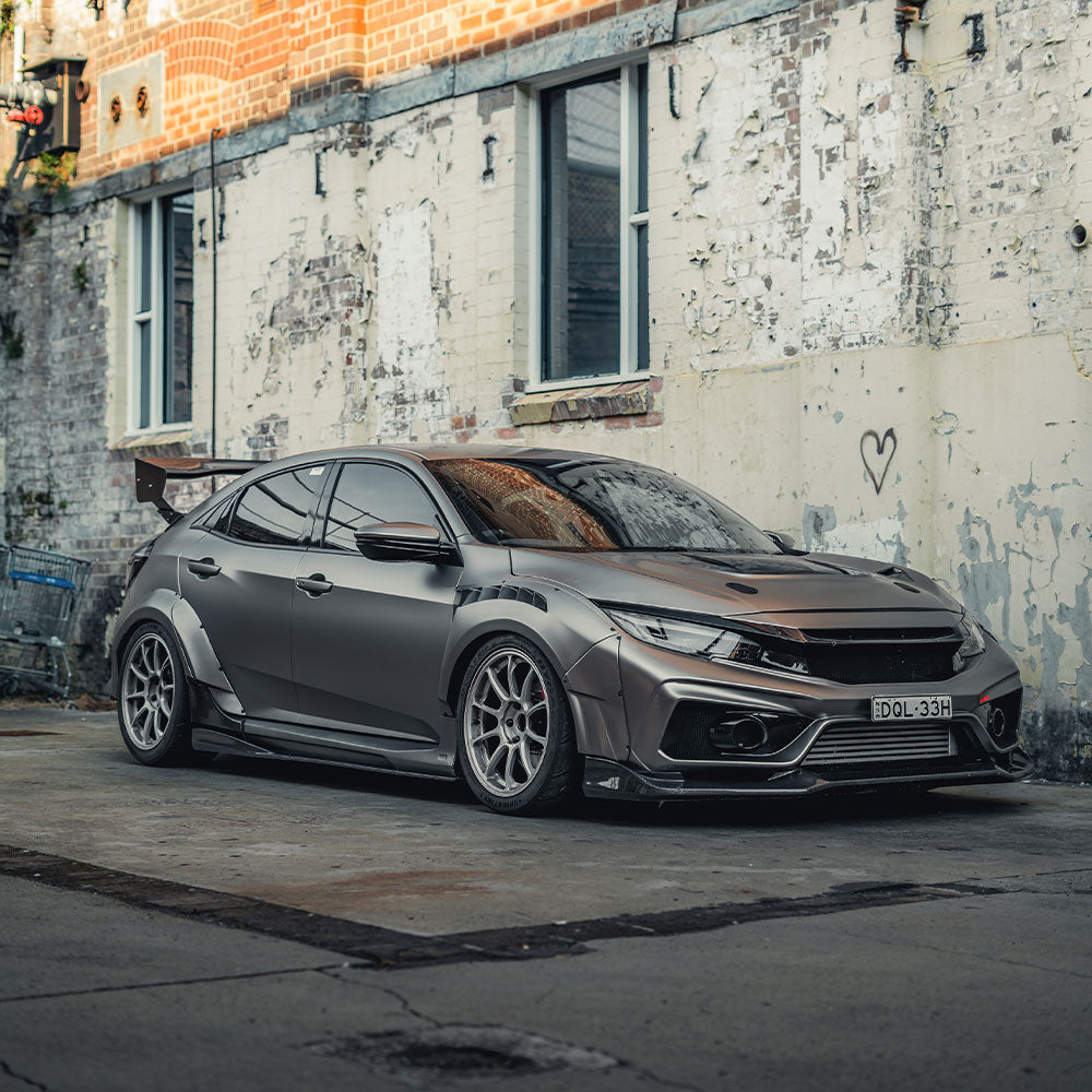 Honda Civic Type-R FK8 Varis Arising-II Style Front Bumper - Carbonetics