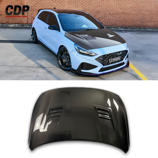 Hood for Hyundai I30 N-Spec - Carbonetics