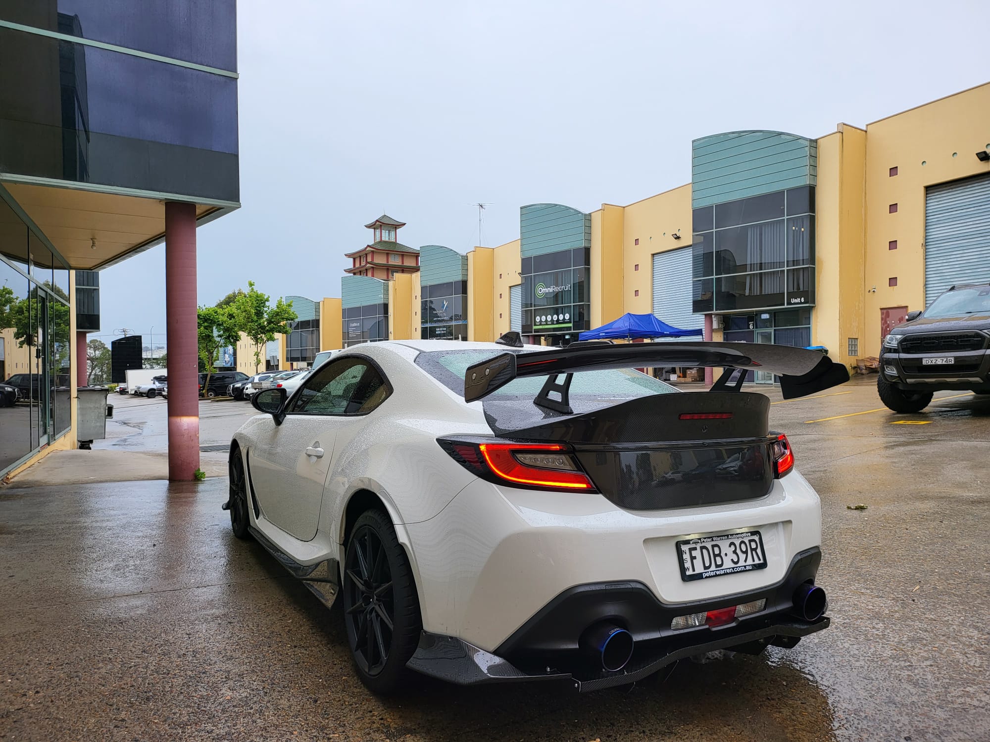 Gr86 Zn8 Brz Zd8 Vrsa1 Type Rear Diffuser & Shroud