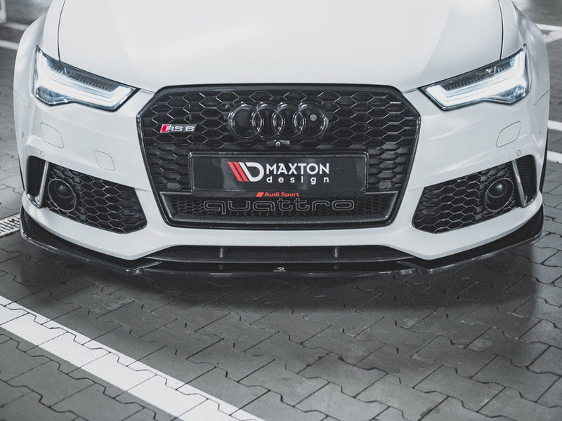 Front Splitter V4 Audi Rs6 C7 (2013-2017)