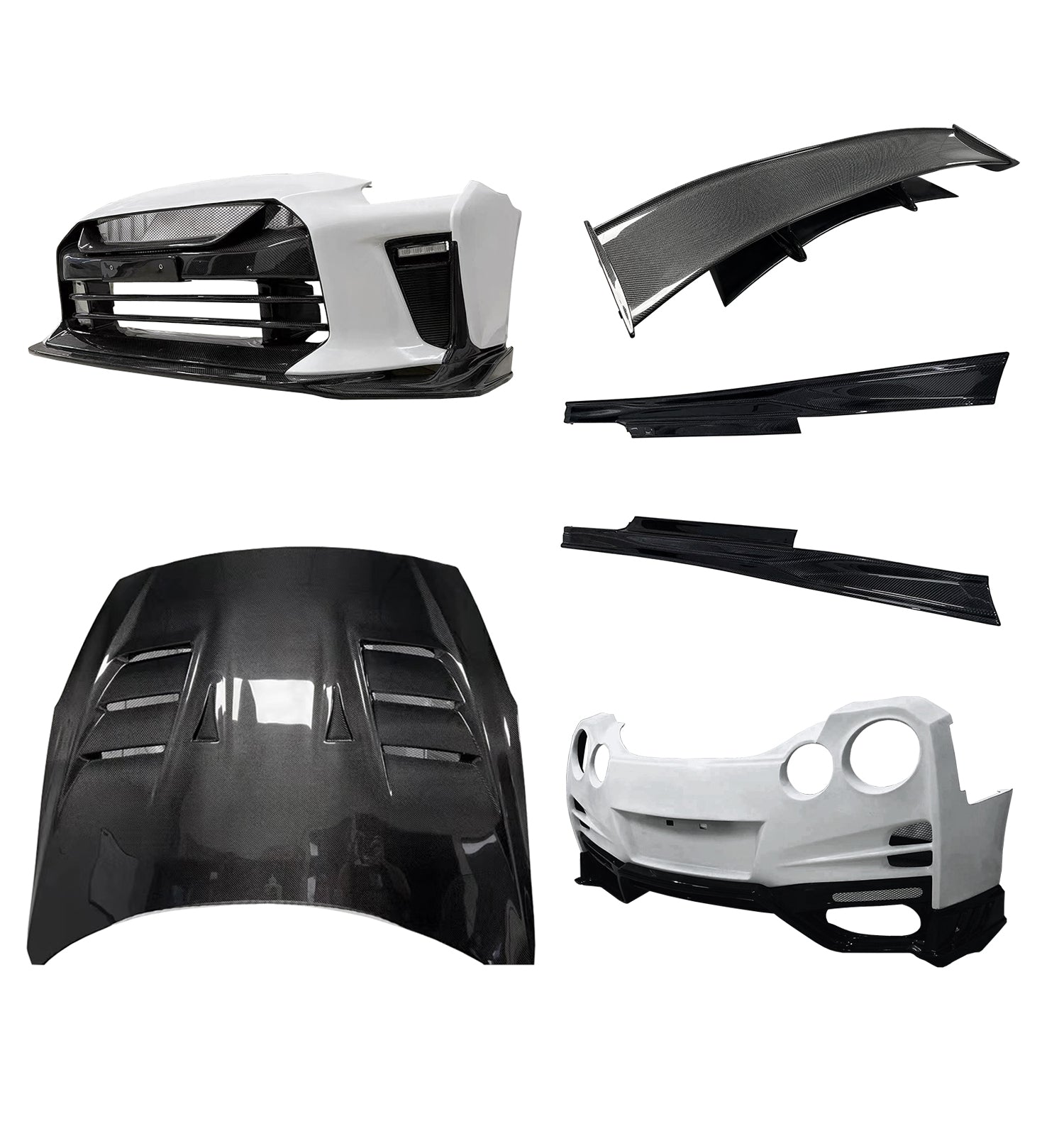 R35 Gtr Top Secret Style My17 Aero Kit Bodykits