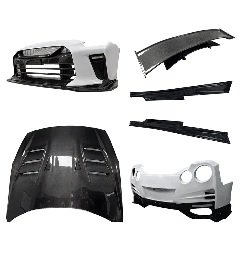 R35 Gtr Top Secret Style My17 Aero Kit Bodykits