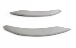 2013-2014 Mercedes Benz W117 C117 Cla Class Piecha Style Front Bumper Canards (2Pcs) Accessories