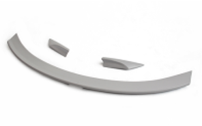 2013-2014 Mercedes Benz W117 C117 Cla Class Piecha Style Rear Spoiler (3 Pcs) Accessories