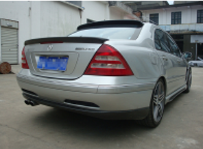 2001-2007 Mercedes Benz W203 C-Class L-Style Rear Bumper Accessories