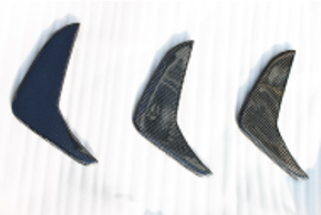 2008-2011 Mercedes Benz W204 C63 Sedan Coupe Amg Rear Bumper Canard Accessories