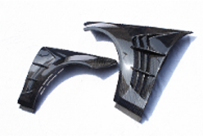 2008-2011 Mercedes Benz W204 C-Class Sedan Coupe Wald Style Front Fender Accessories