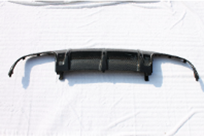 2008-2011 Mercedes Benz W204 C63 Sedan Oem Style Rear Diffuser Accessories