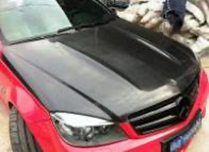2008-2011 Mercedes Benz W204 C63 Sedan Coupe Oem Style Hood Accessories