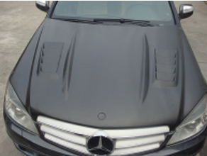 2008-2011 Mercedes Benz W204 C-Class Sedan Coupe Dtm Style Hood Accessories