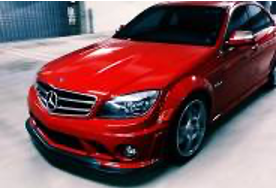 2008-2010 Mercedes Benz W204 C63 Sedan Coupe Arkym Style Front Lip Accessories