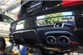 2008-2011 Mercedes Benz W204 C63 Sedan Coupe Arkym Style Rear Diffuser Accessories