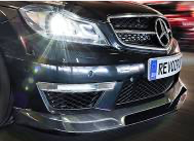 2012-2013 Mercedes Benz W204 C63 Sedan Coupe Rz Rbs Ii Front Lip Accessories