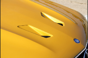 2012-2013 Mercedes Benz W204 C Class Sedan/coupe Black Series Style Hood Accessories