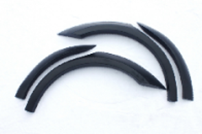 2012-2013 Mercedes Benz W204 C63 Amg Sedan Black Series Style Wider Fender Flares Accessories