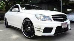 2012-2013 Mecedes Benz W204 C Class Coupe & Sedan Prior Design Style Front Bumper Accessories