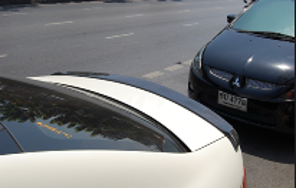 2012-2013 Mercedes Benz W204 C Class Sedan Carlsson Style Trunk Spoiler Accessories