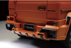 Mercedes Benz G Class W463 Wald Sports Line Black Bison Edtion Style Rear Bumper Spoiler Accessories