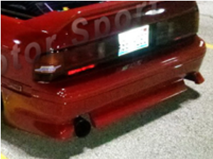 Rx7 Fc3S Sexy Style Rear Bumper Accessories