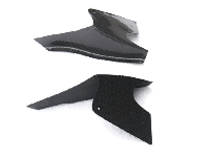 Rx7 Fd3S Re-Gt Style Front Bumper Canard Accessories