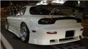 Rx7 Fd3S Vanquish Style Rear Bumper Accessories