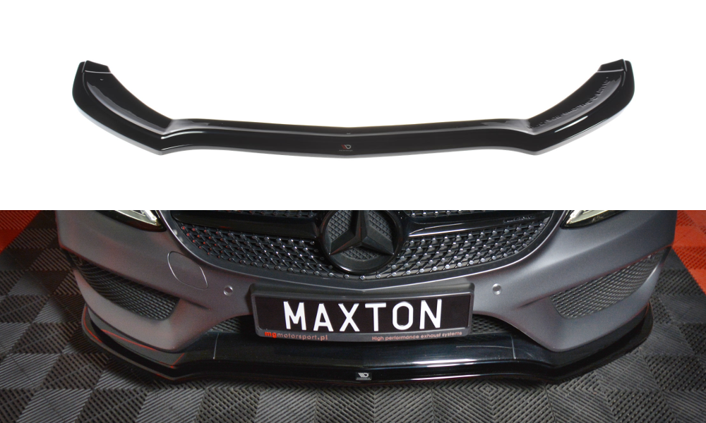 Front Splitter Mercedes C-Class W205 Coupe Amg-Line (2015-2018)