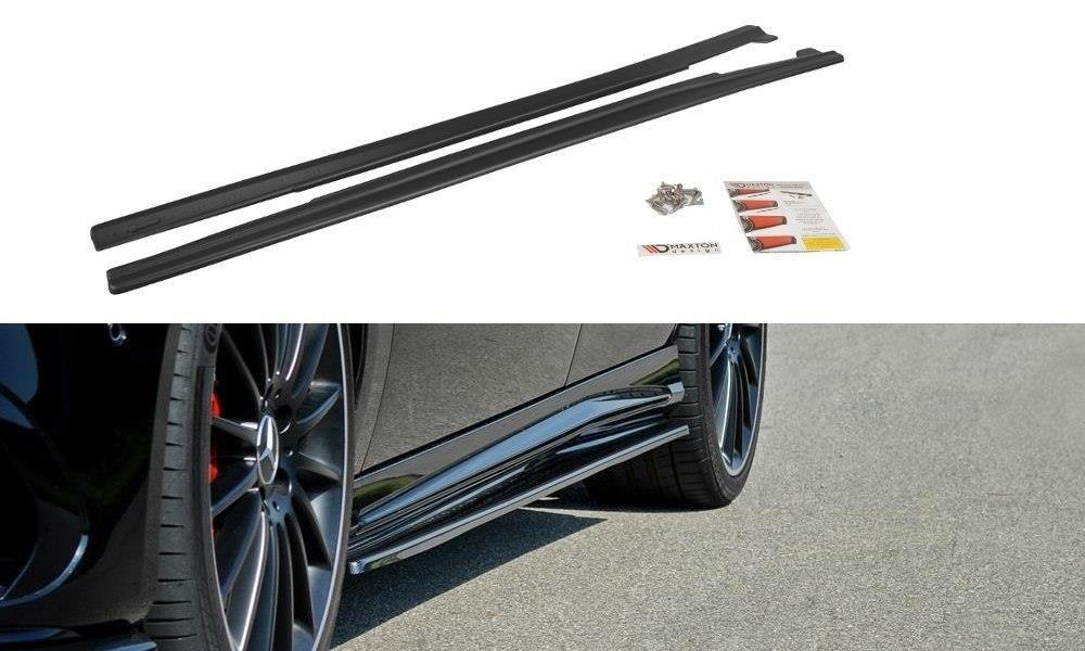 Side Skirts Diffusers Mercedes Cla 45 Amg C117 (Facelift) (2017-Up) & A W176 Facelift (2015-2018)