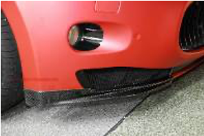 2008-2013 Maserati Granturismo Sport Gts Mc-Sport-Line Style Front Bumper Lip Spliter Accessories