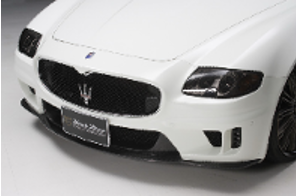 2005-2007 Maserati Quattroporte Wald Sports Line Black Bison Edition Style Front Bumper W/ Led