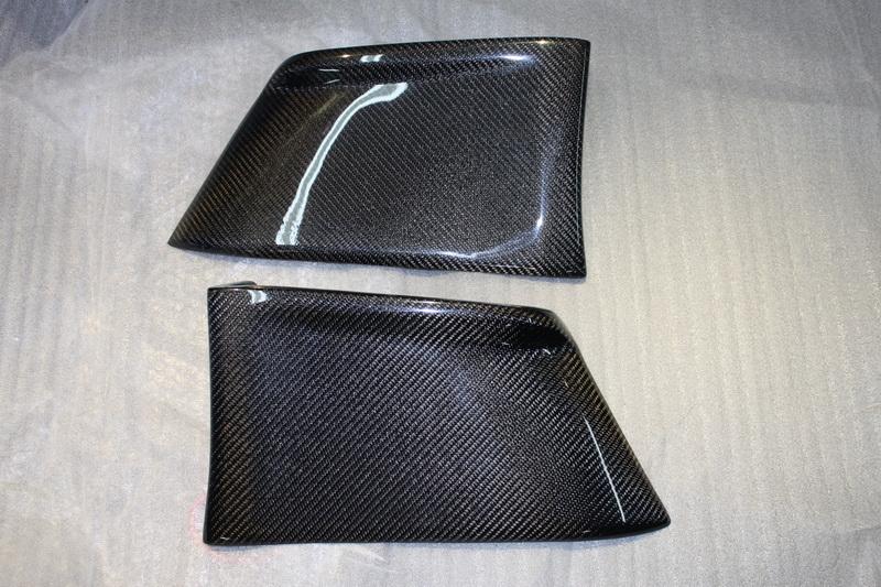 2008-2012 Mitsubishi Lancer Evolution Evo X Rear Bumper Extention Corners Accessories