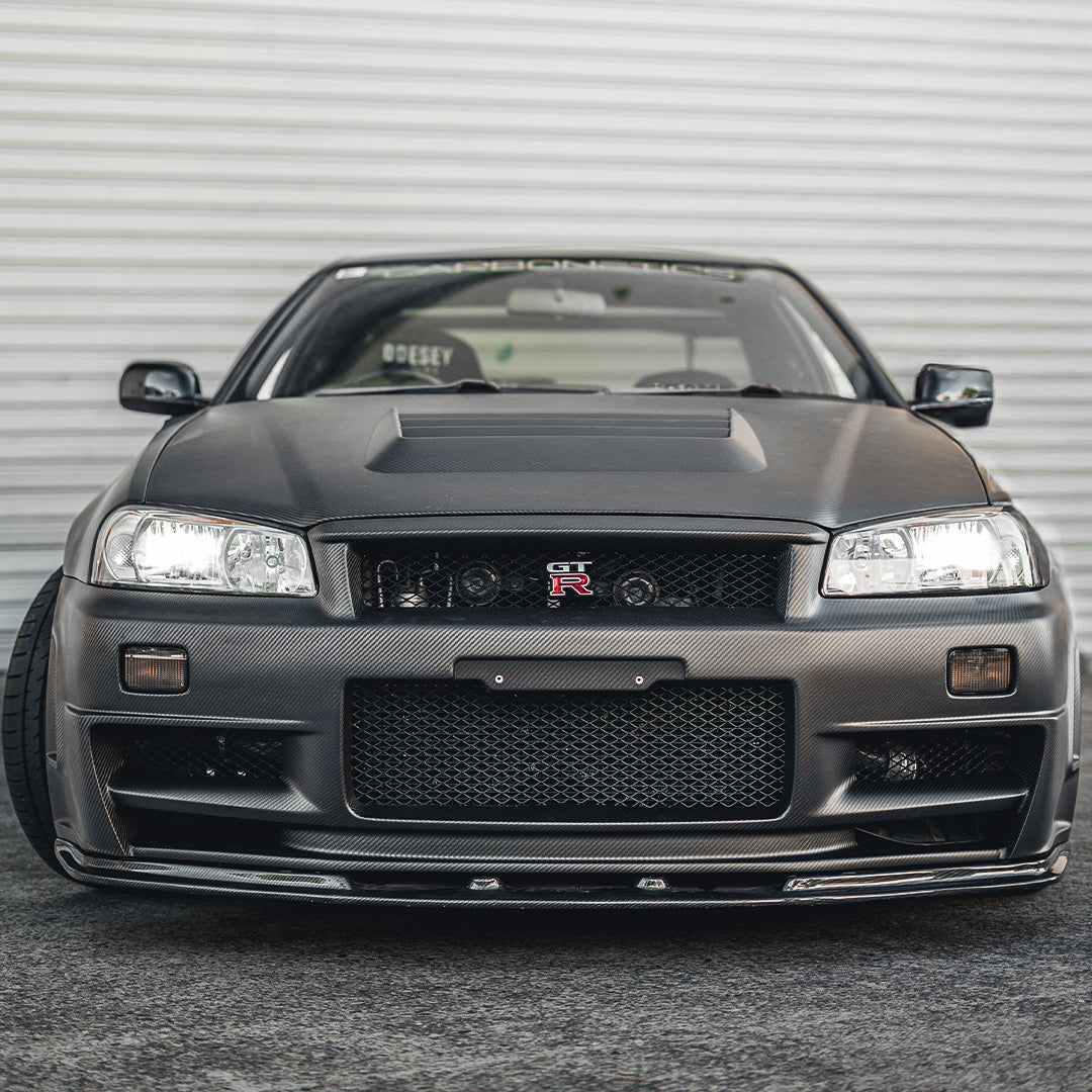 R34 GTR Z-Tune Dry Carbon Front End Kit For Nissan Skyline R34 GTR BNR34