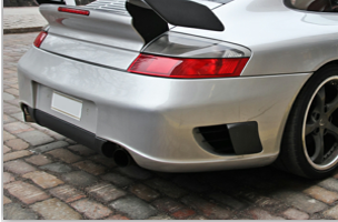 Porsche 996 Techart Type 2 Style Rear Bumper Accessories