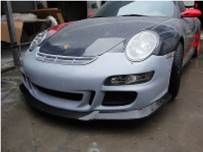 2005-2009 Porsche 997 Gt3 Tek Front Lip ( Fit Gt3 Only) Accessories
