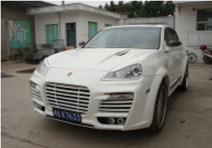 02-07 Porsche Cayenne 955 Techart Style Front Bumper Accessories