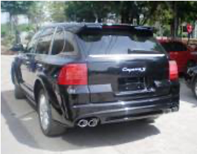 02-07 Porsche Cayenne 955 Techart Style Roof Spoiler Accessories