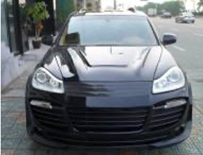 08-10 Porsche Cayenne 957 Oem Style Hood Accessories