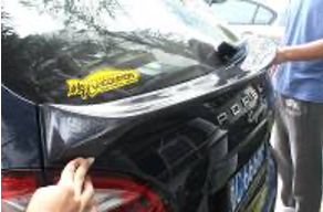 2011-2014 Porsche Cayenne 958 Lumma Style Trunk Spoiler Wing Accessories