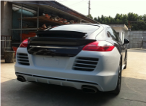 2011-2012 Porsche Panamera Anderson Rear Bumper Accessories