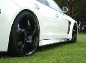 2011-2012 Porsche Panamera Mansory Side Skirts Accessories